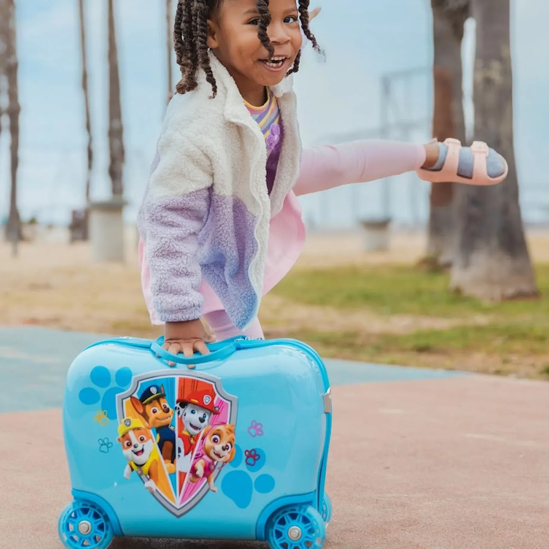 Nickelodeon Paw Patrol Ride-On - 4-Rollen-Kinderkoffer 40.5 cm (paw patrol)