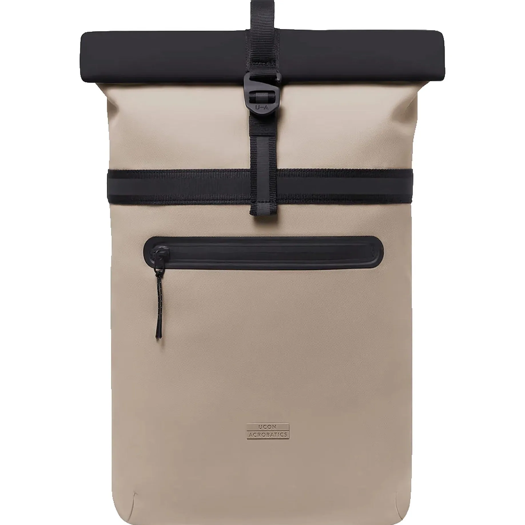 Niklas Aloe Rolltop - Rucksack 16'' 49 cm (sand-black)