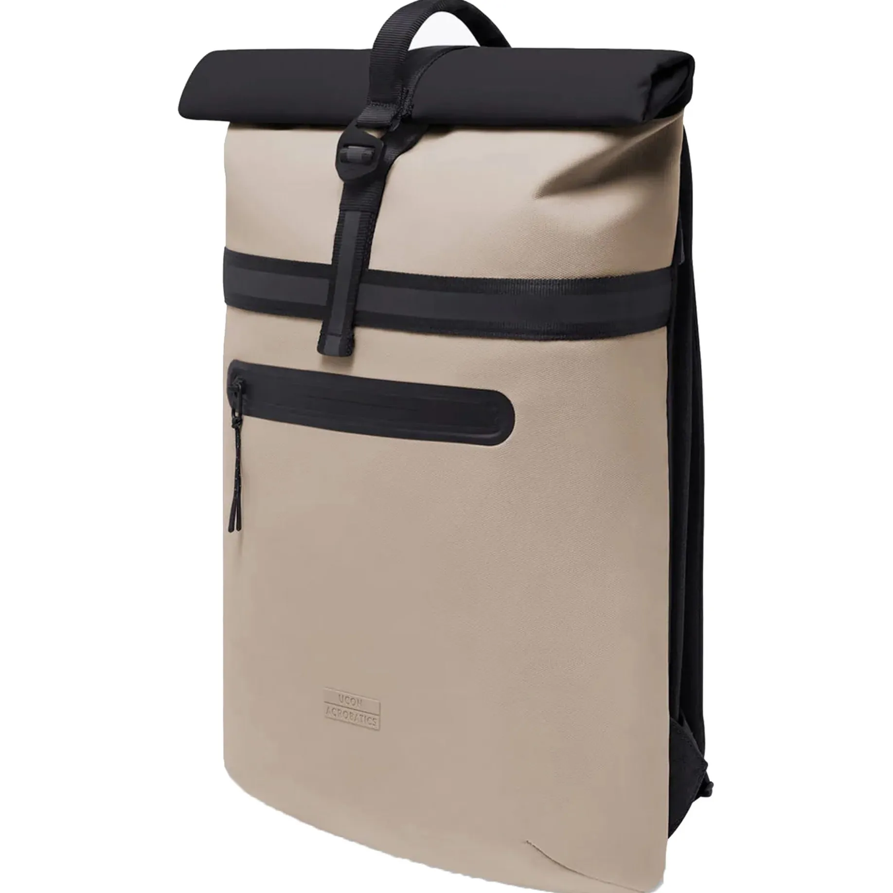 Niklas Aloe Rolltop - Rucksack 16'' 49 cm (sand-black)
