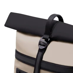 Niklas Aloe Rolltop - Rucksack 16'' 49 cm (sand-black)