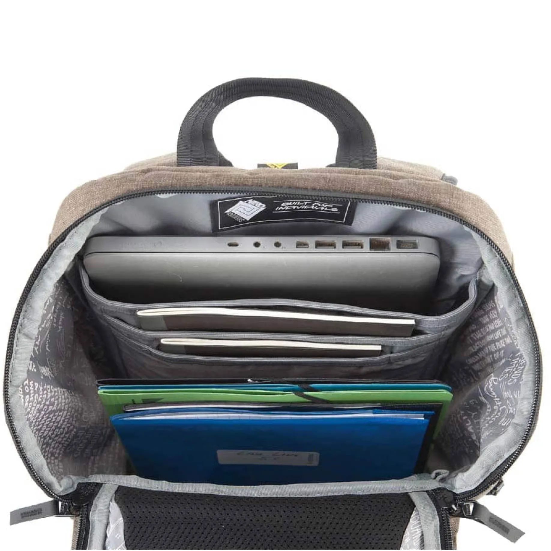 Nikuro - Laptoprucksack 49 cm (burnt olive)