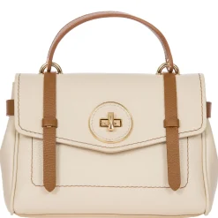 Ninfea - Henkeltasche 25 cm (cream/caramel)