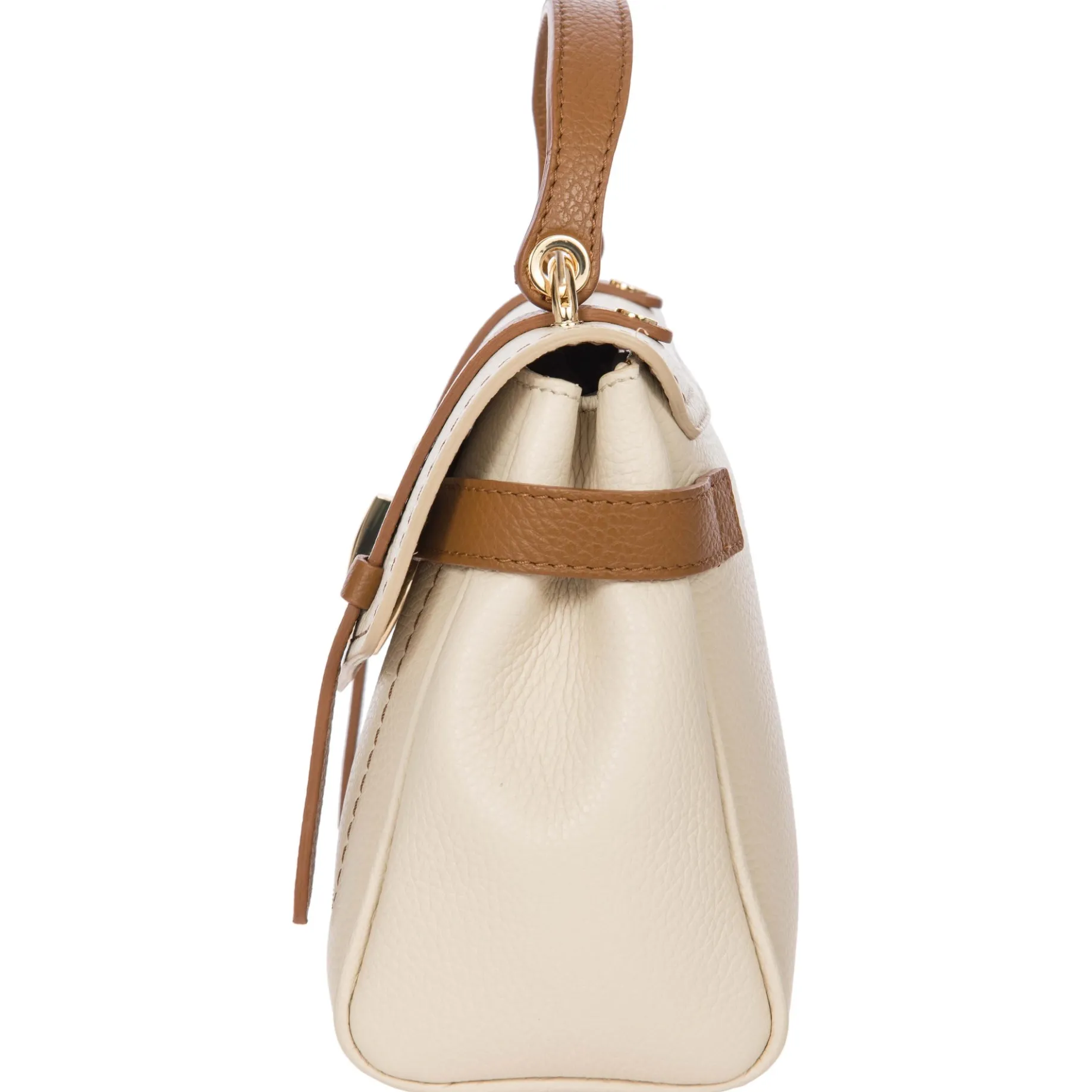 Ninfea - Henkeltasche 25 cm (cream/caramel)