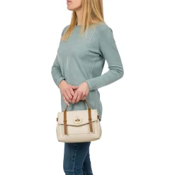 Ninfea - Henkeltasche 25 cm (cream/caramel)