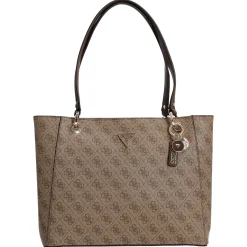 Noelle Noel - Shopper 37 cm (latte logo/brown)