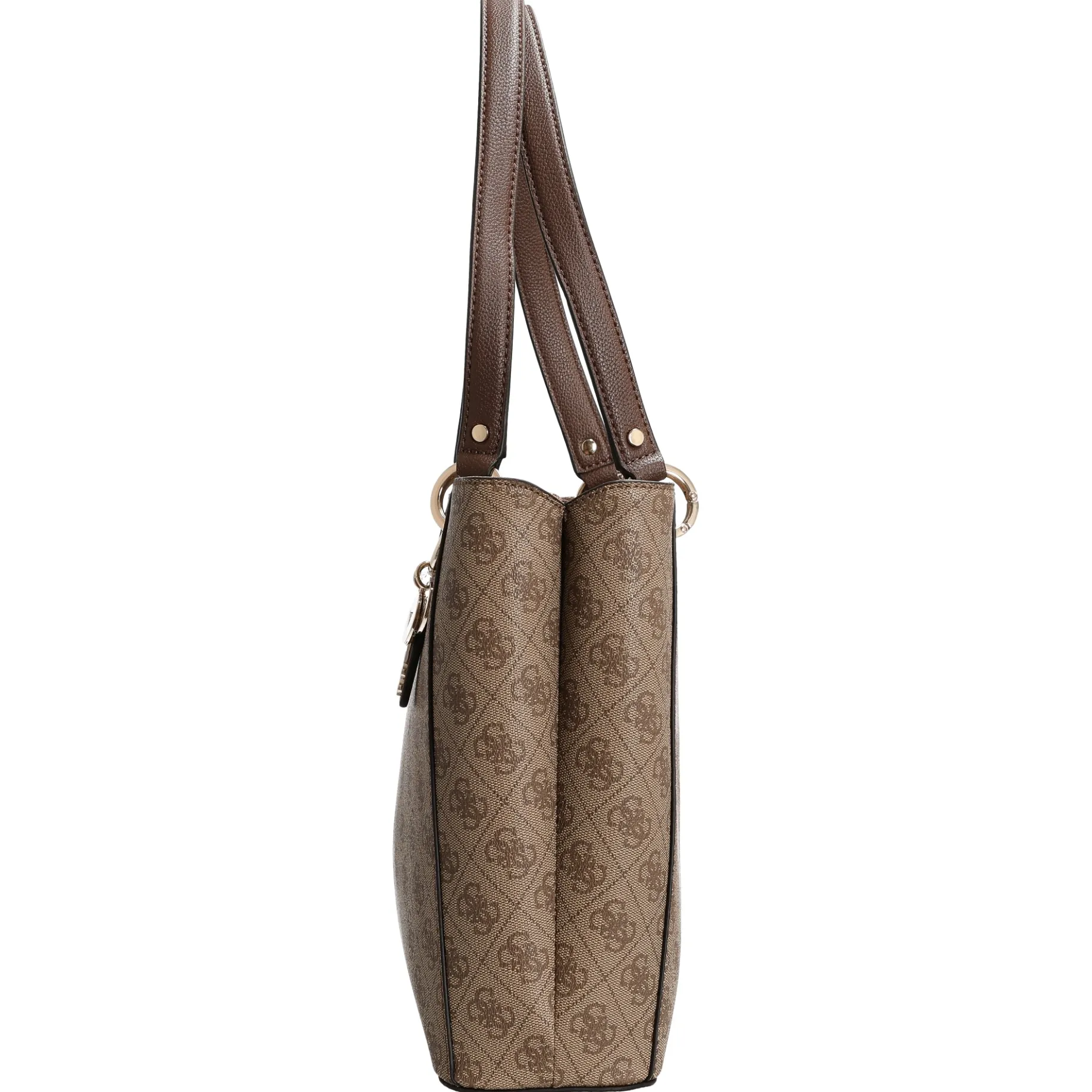 Noelle Noel - Shopper 37 cm (latte logo/brown)