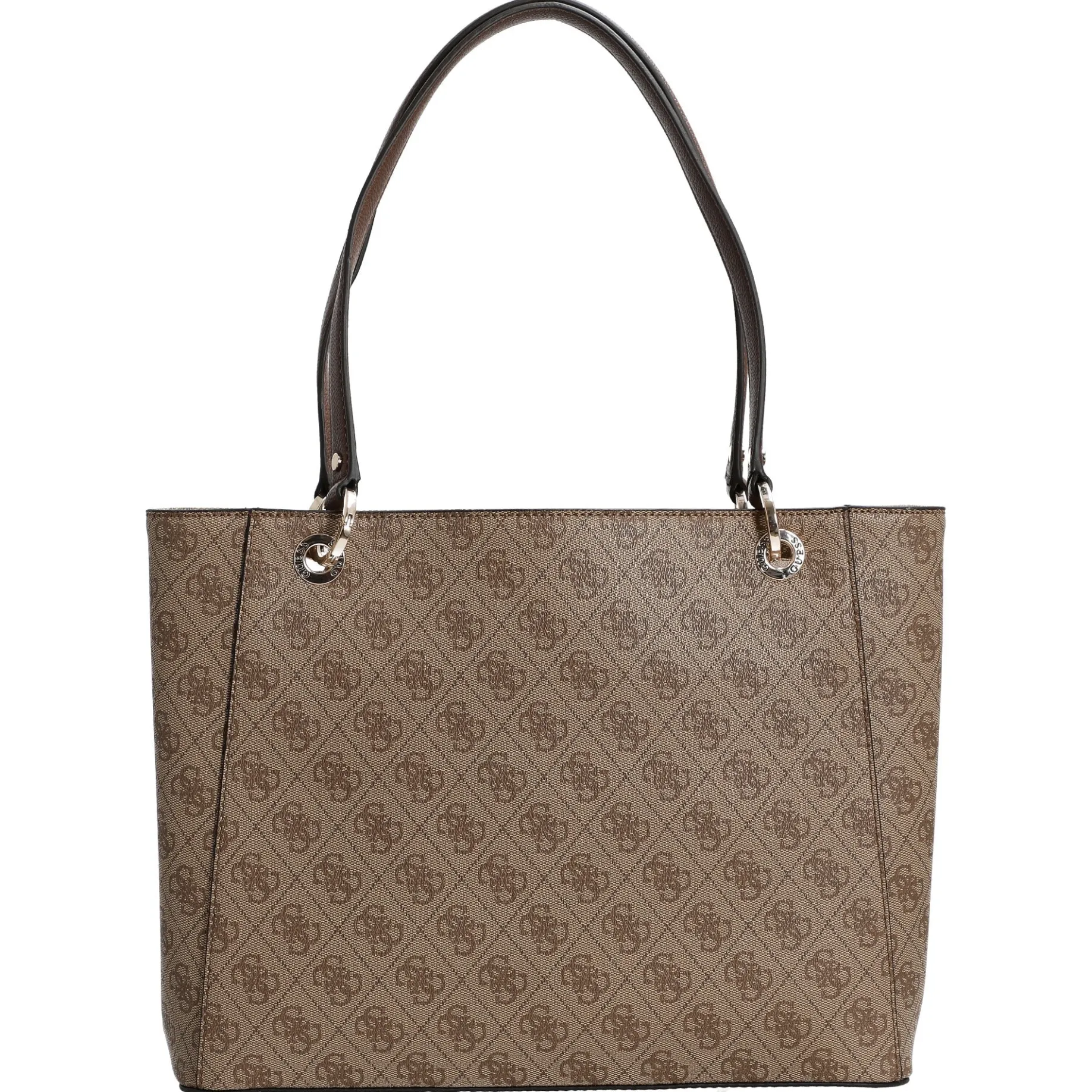 Noelle Noel - Shopper 37 cm (latte logo/brown)