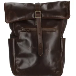 Norman - Rolltop Rucksack 61 cm (braun/dots)