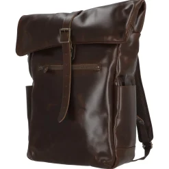 Norman - Rolltop Rucksack 61 cm (braun/dots)