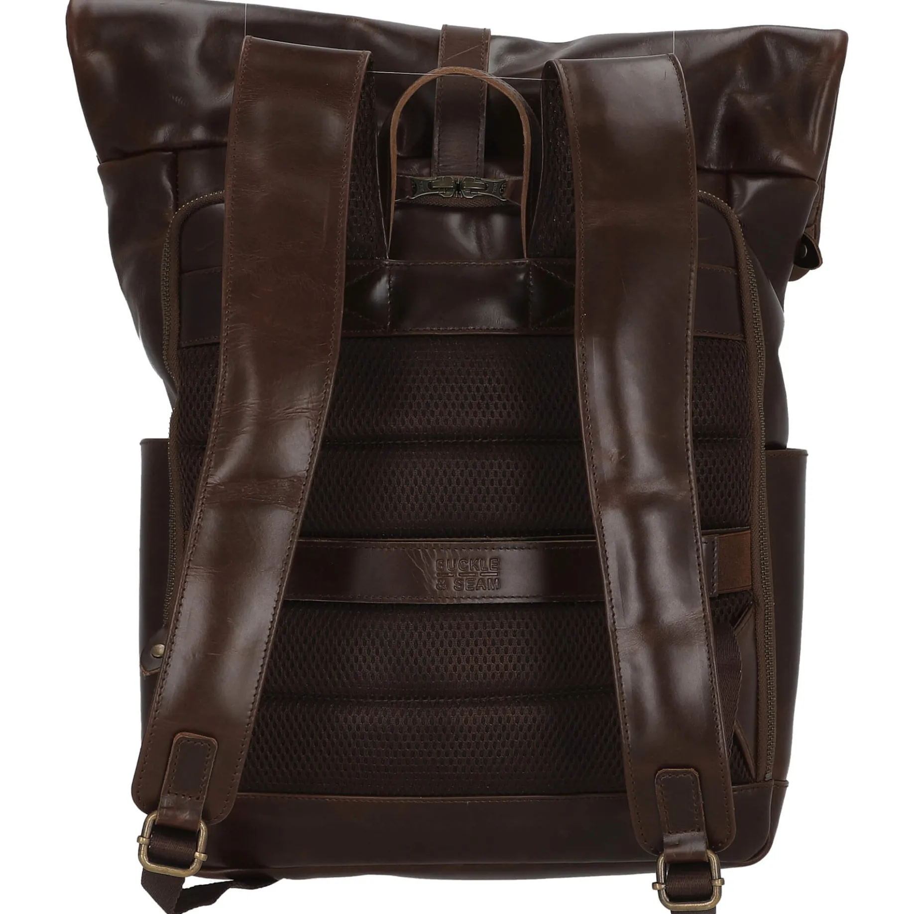 Norman - Rolltop Rucksack 61 cm (braun/dots)