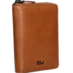 Norwegians Eirik - Geldbörse 8cc 12 cm RFID (cognac)