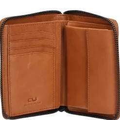 Norwegians Eirik - Geldbörse 8cc 12 cm RFID (cognac)