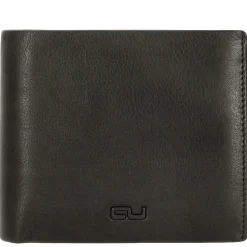 Norwegians Lykke - Geldbörse mit Klappe seitw. 12cc 12 cm RFID (black)