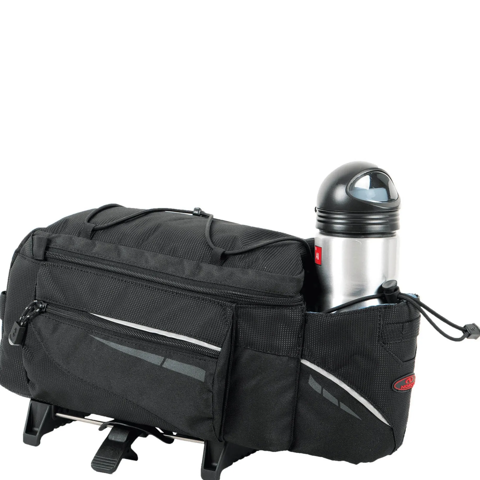 Ohio - Gepäckträgertasche (Topklip) 38 cm (black)