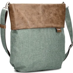 Olli OT12 - Schultertasche 32 cm (eucalyptus)