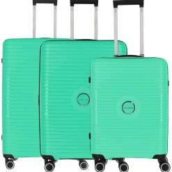 Orbita - 4-Rollen-Trolley Set 3tlg. (grün)