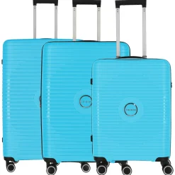 Orbita - 4-Rollen-Trolley Set 3tlg. (türkis)