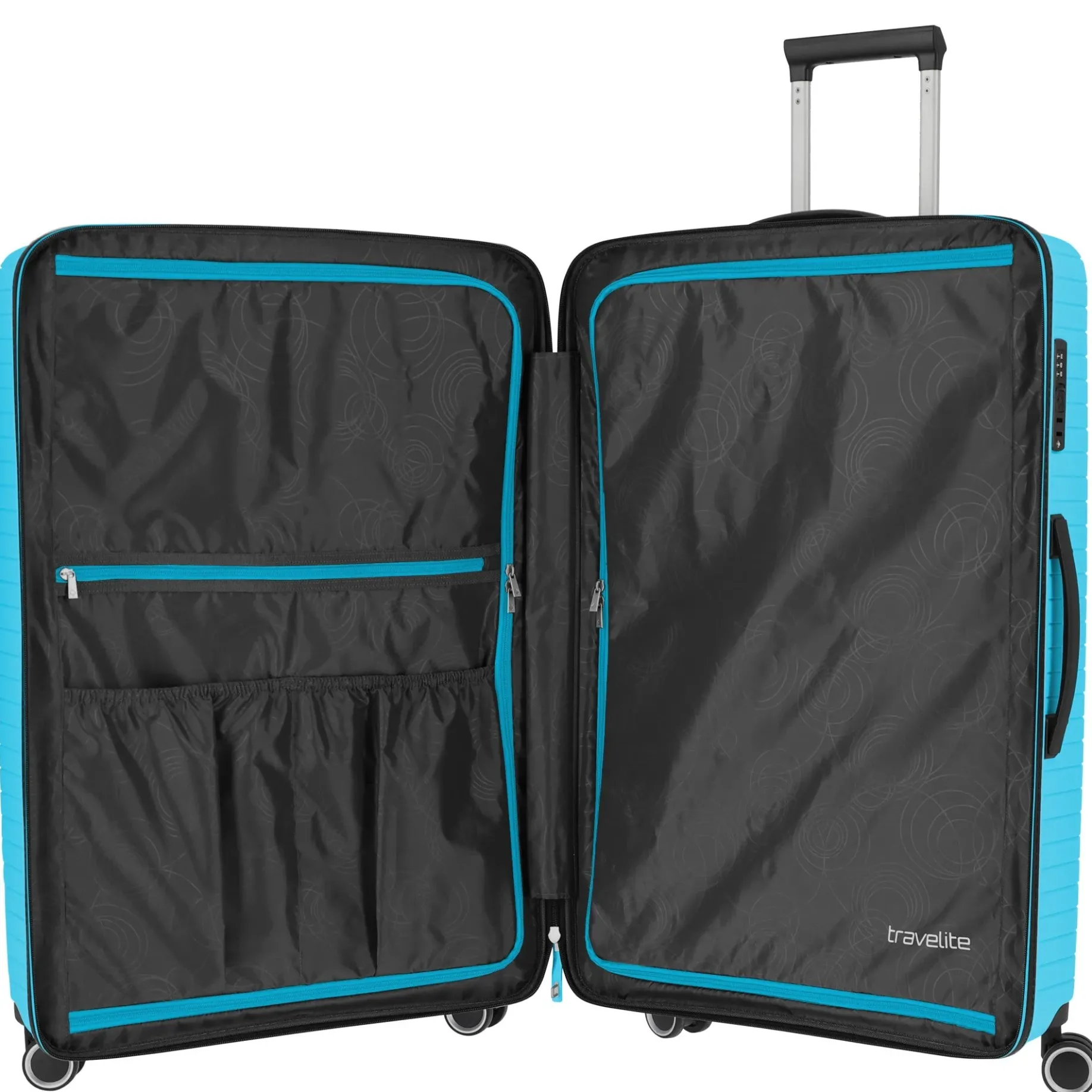 Orbita - 4-Rollen-Trolley Set 3tlg. (türkis)