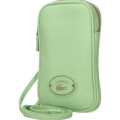 Origin Croc - Handytasche mit Kontrast-Krokodil 17 cm (asch)