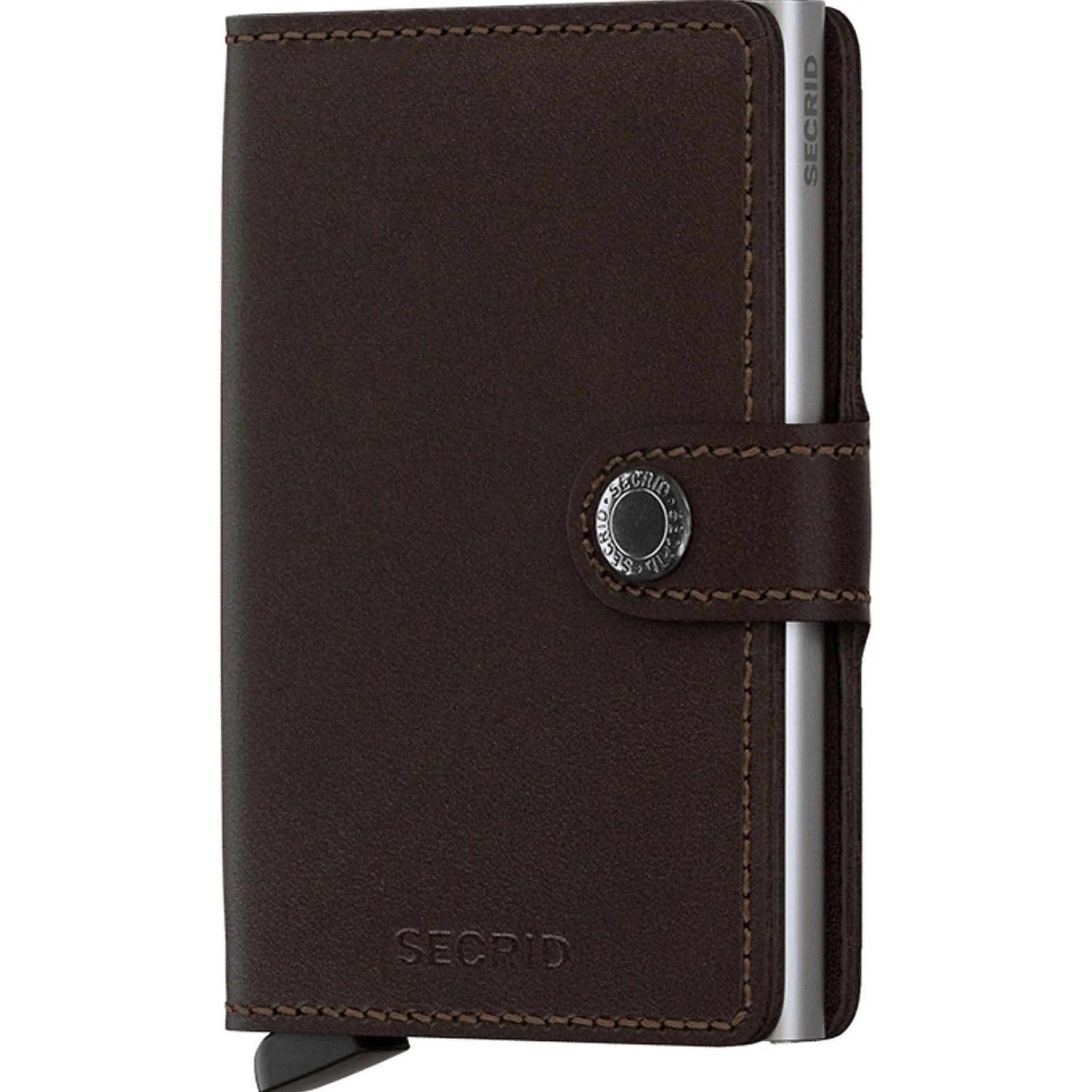 Original Miniwallet - Geldbörse RFID 6.5 cm (dark brown)