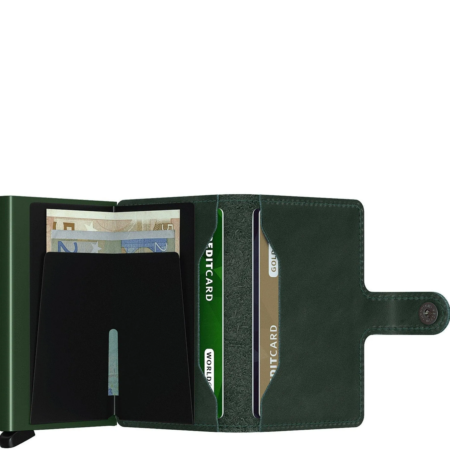 Original Miniwallet - Geldbörse RFID 6.5 cm (dark brown)