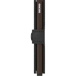 Original Miniwallet - Geldbörse RFID 6.5 cm (black-brown)