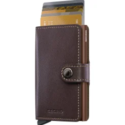 Original Miniwallet - Geldbörse RFID 6.5 cm (brown)