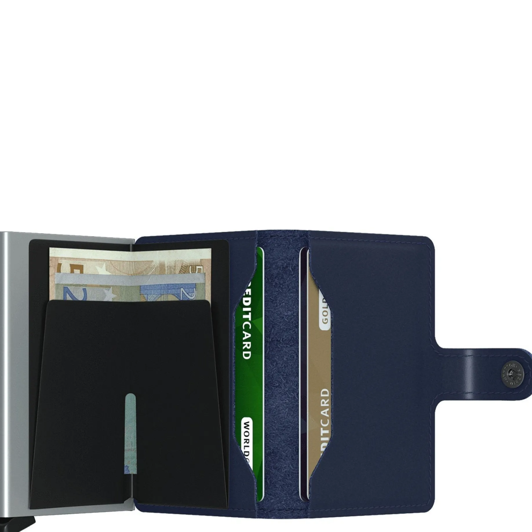 Original Miniwallet - Geldbörse RFID 6.5 cm (navy)