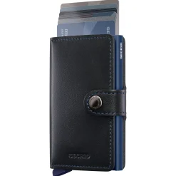 Original Miniwallet - Geldbörse RFID 6.5 cm (black-navy)