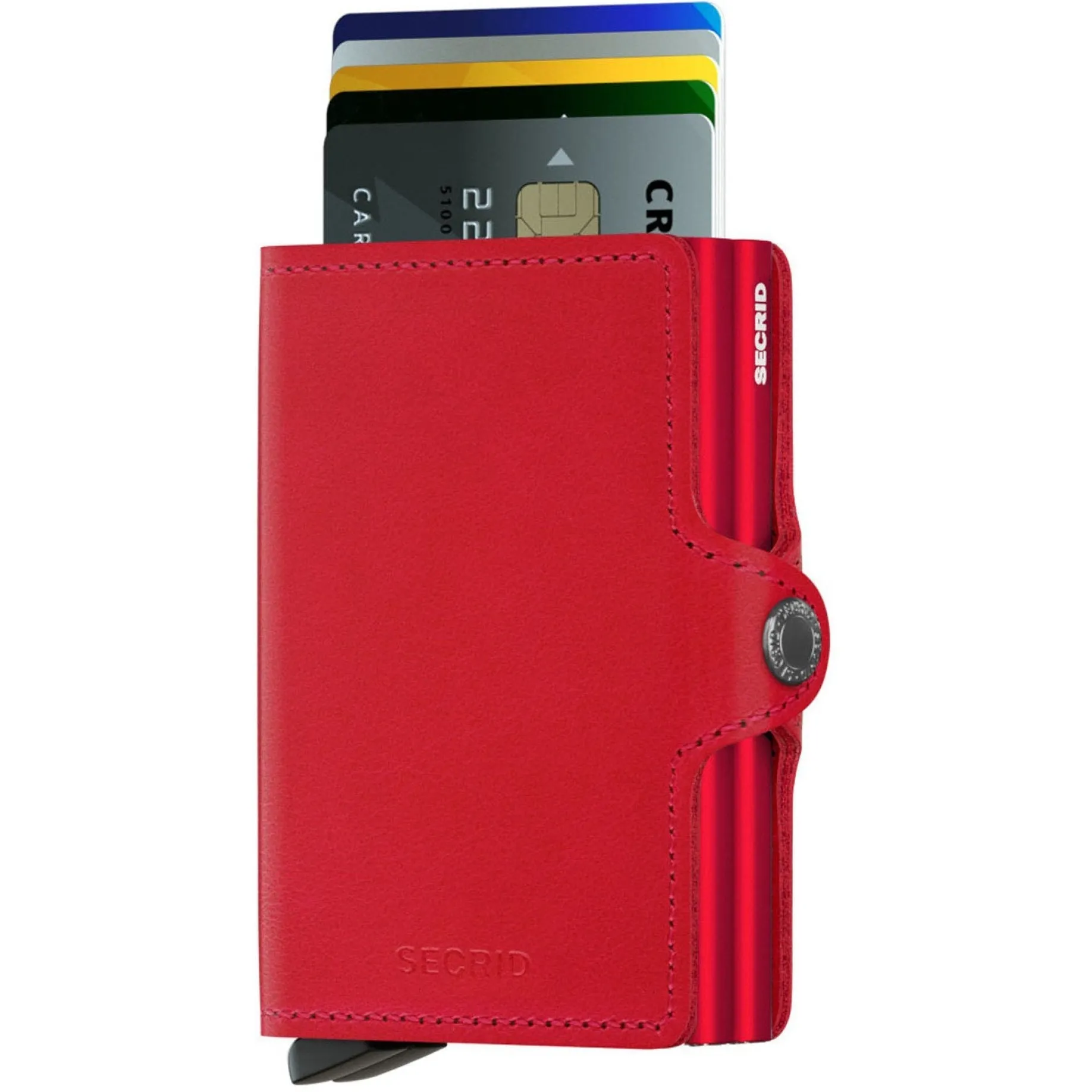Original Twinwallet - Geldbörse RFID 7 cm (red-red)