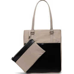 Orion - Schultertasche 37 cm (cobblestone/peppled black)