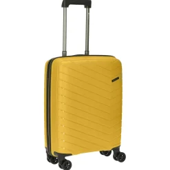 Orlando - 4-Rollen-Kabinentrolley 55 cm (gelb)