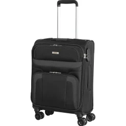 Orlando - 4-Rollen-Kabinentrolley S 54 cm (schwarz)