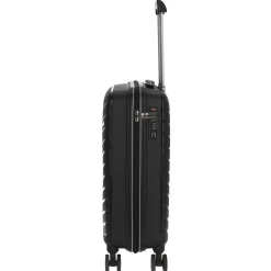Orlando - 4-Rollen-Kabinentrolley 55 cm (schwarz)