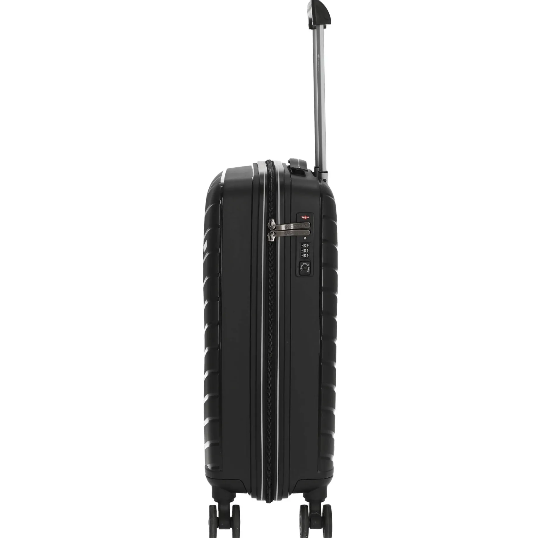 Orlando - 4-Rollen-Kabinentrolley 55 cm (schwarz)