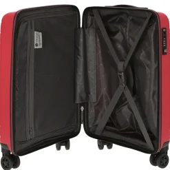 Orlando - 4-Rollen-Kabinentrolley 55 cm (magenta)