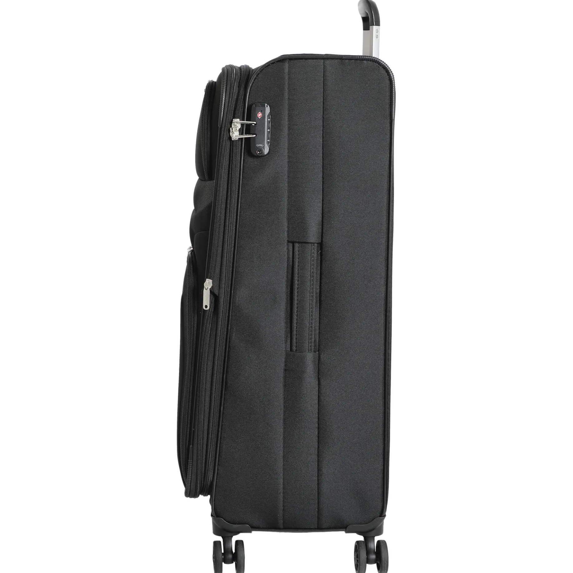 Orlando - 4-Rollen-Trolley L 76 cm erw. (schwarz)