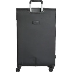 Orlando - 4-Rollen-Trolley Set L erw./M. erw./S + Boarding Bag + Beautycase 5tlg. (schwarz)