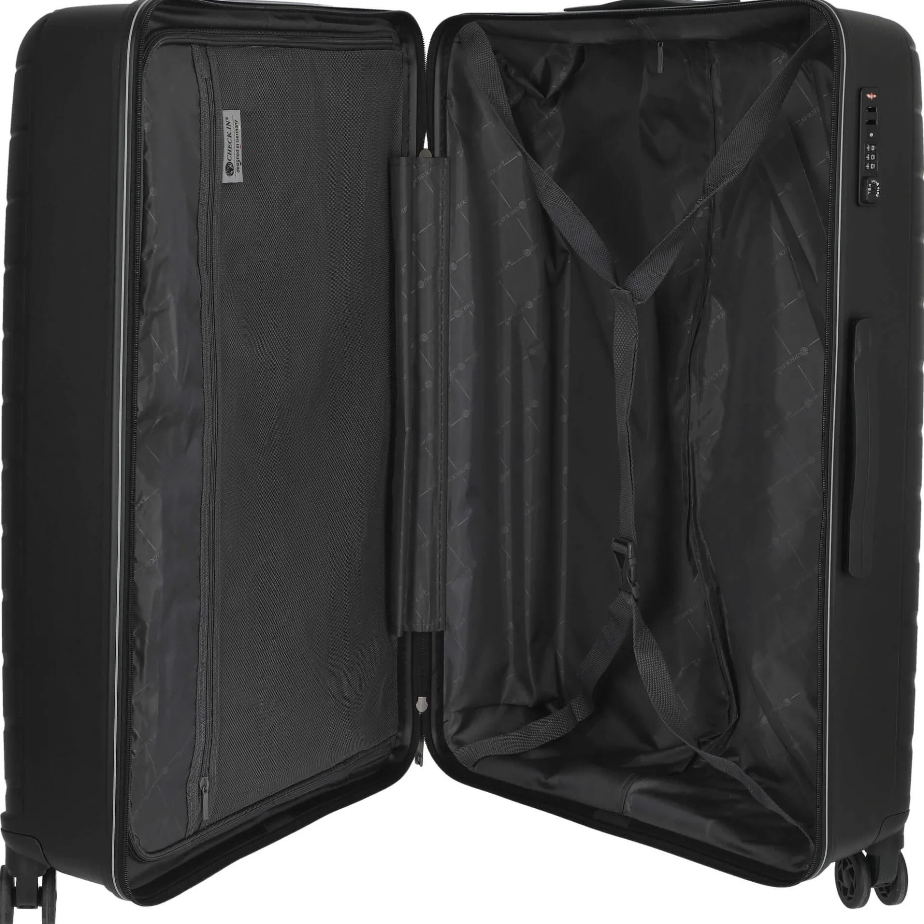 Orlando - Trolley-Set 3tlg. (schwarz)