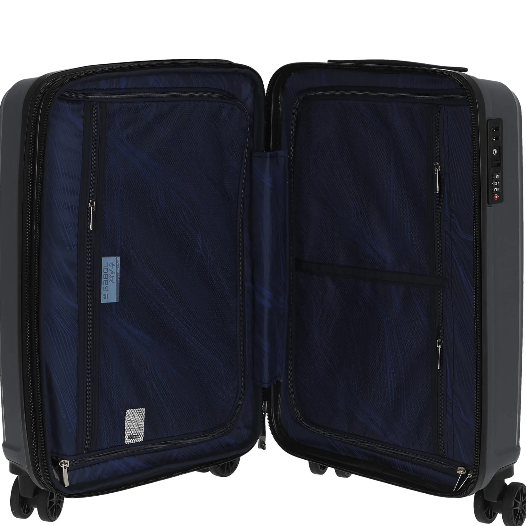 Osaka - 4-Rollen-Kabinentrolley 55 cm (grey)