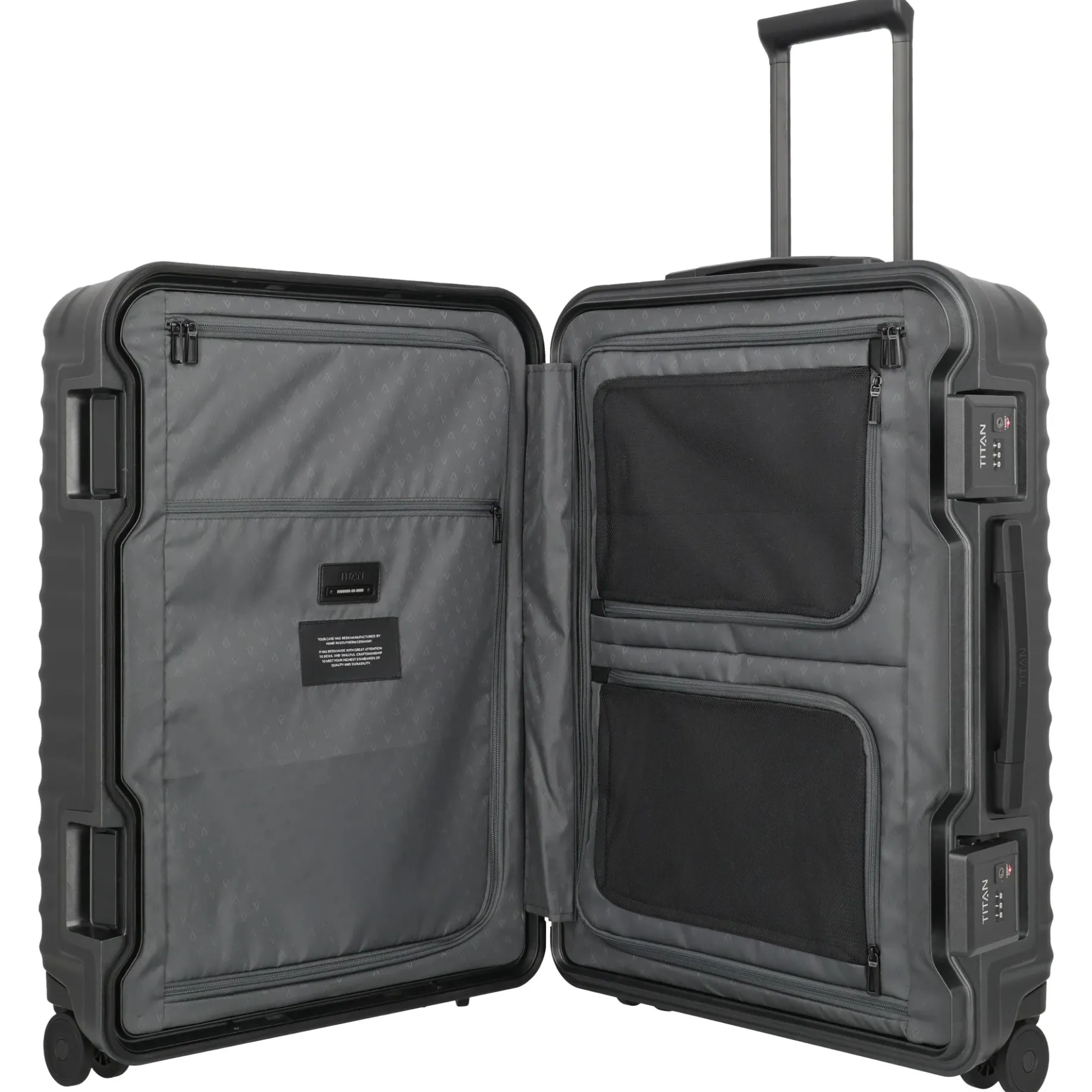 OVERSEAS - 4-Rollen-Trolley M+ 69 cm (nightshade black)