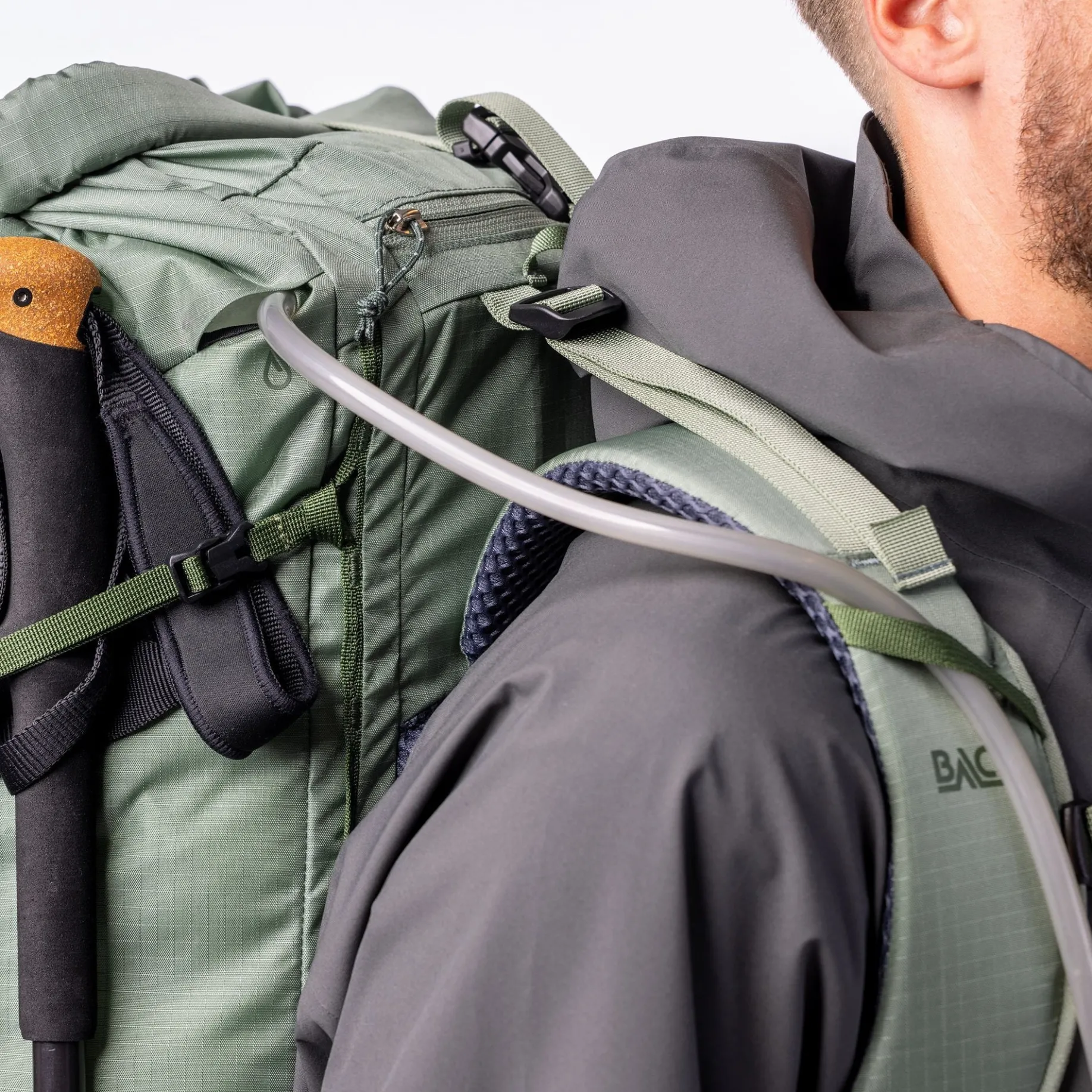Pack Molecule 45 - Trekkingrucksack 67 cm (sage green, long)