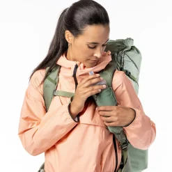 Pack Molecule 30 - Wanderrucksack (sage green/midnight blue, long)