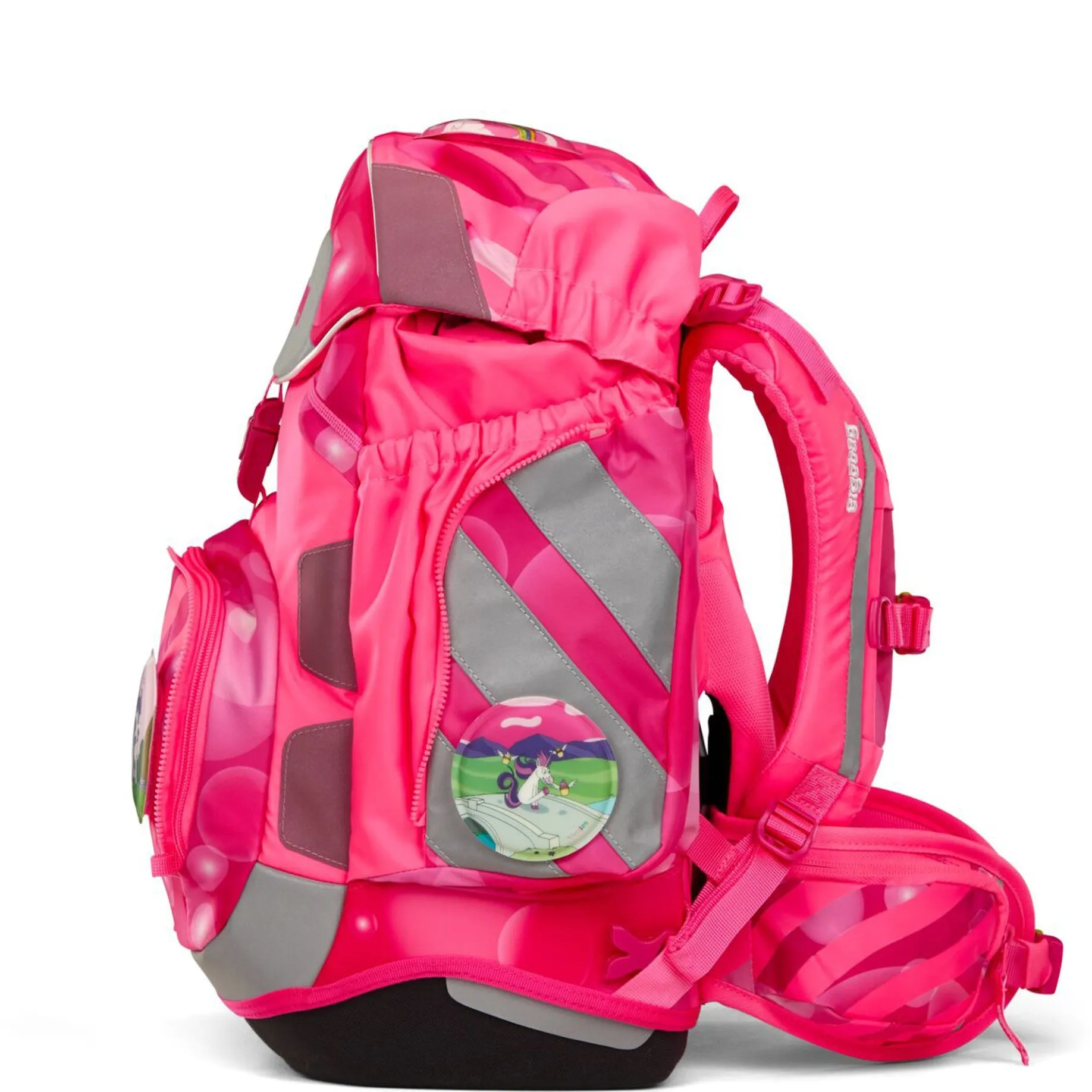 Pack "Neo" - Schulrucksack Set 6tlg. Modell 2025 (KuntBärbuntes Einhorn)