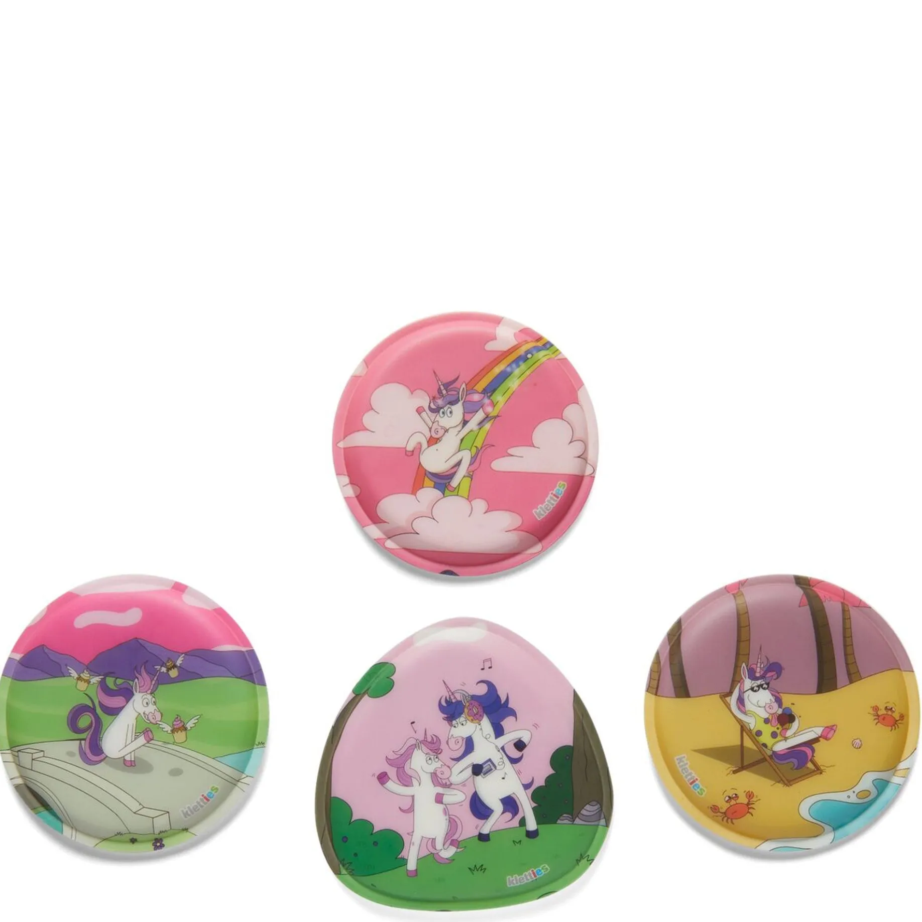 Pack "Neo" - Schulrucksack Set 6tlg. Modell 2025 (KuntBärbuntes Einhorn)