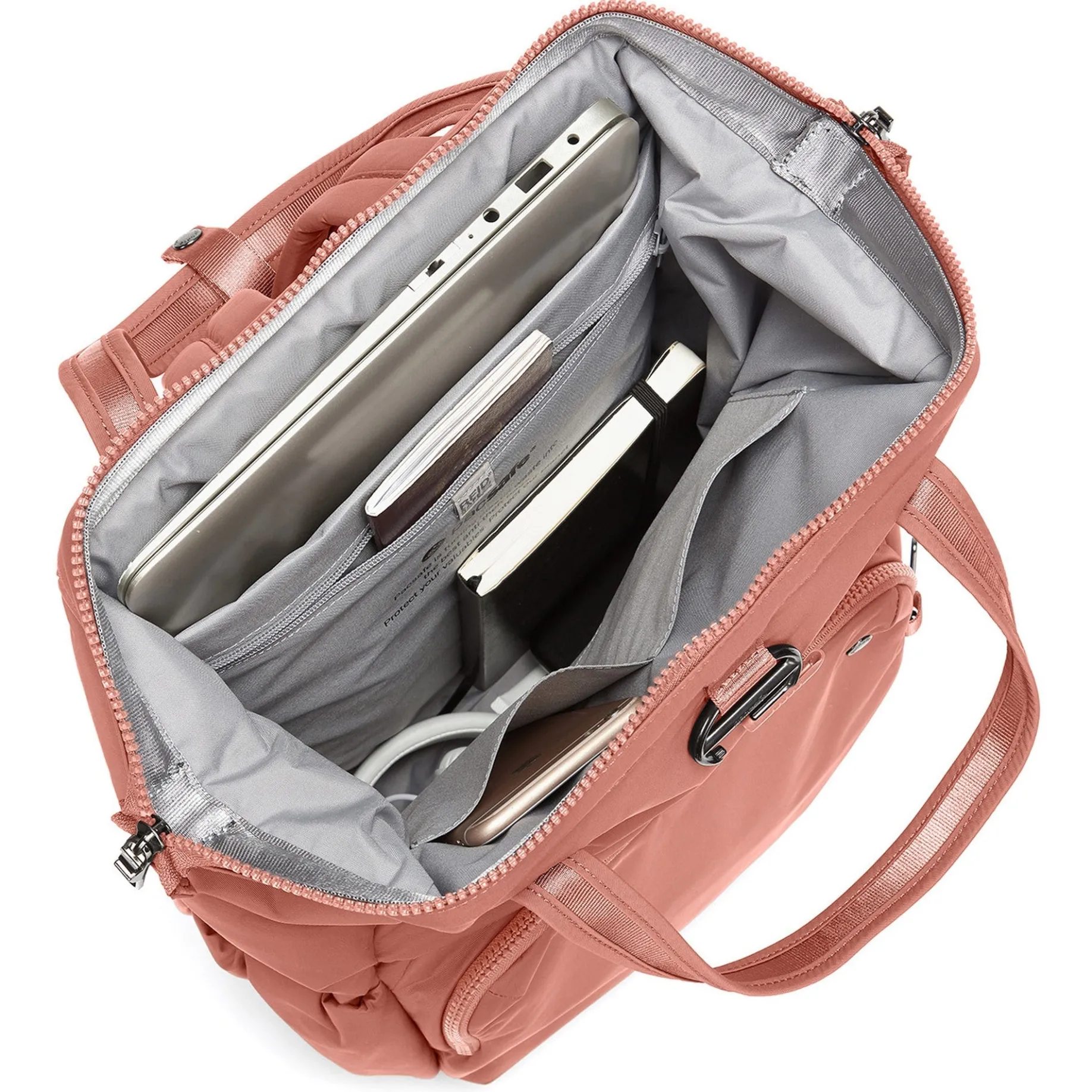 pacsafe Citysafe CX - Rucksack 13" 39 cm RFID (rose)