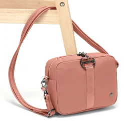 pacsafe Citysafe CX Square Crossbody - Umhängetasche 21 cm RFID (rose)