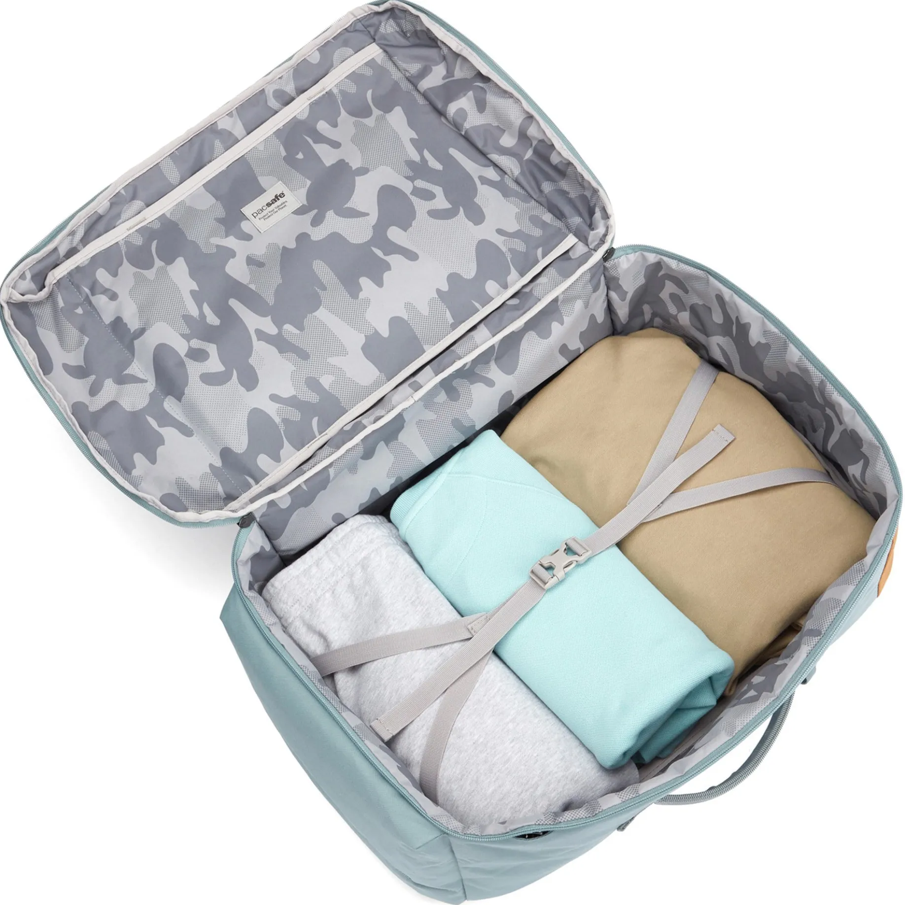 pacsafe GO Carry-on 44 - Reiserucksack 53 cm RFID (fresh mint)
