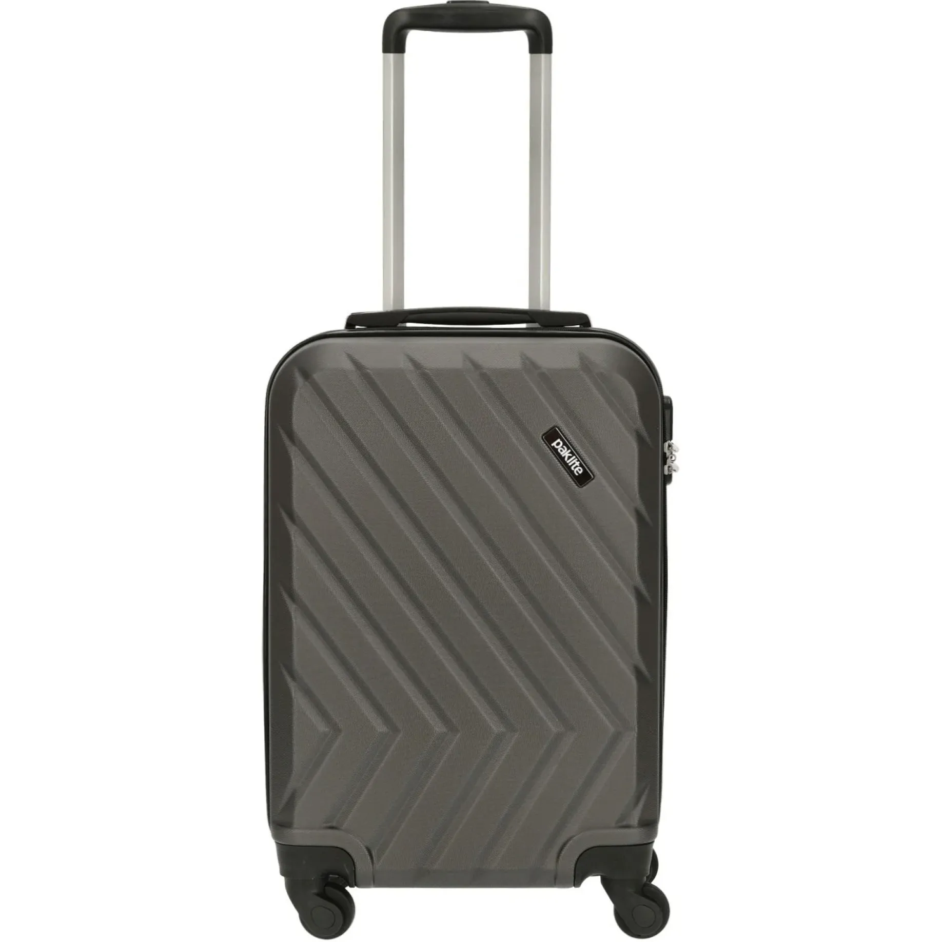 paklite Quick - 4-Rollen-Kabinentrolley S 55 cm (grau/anthrazit)