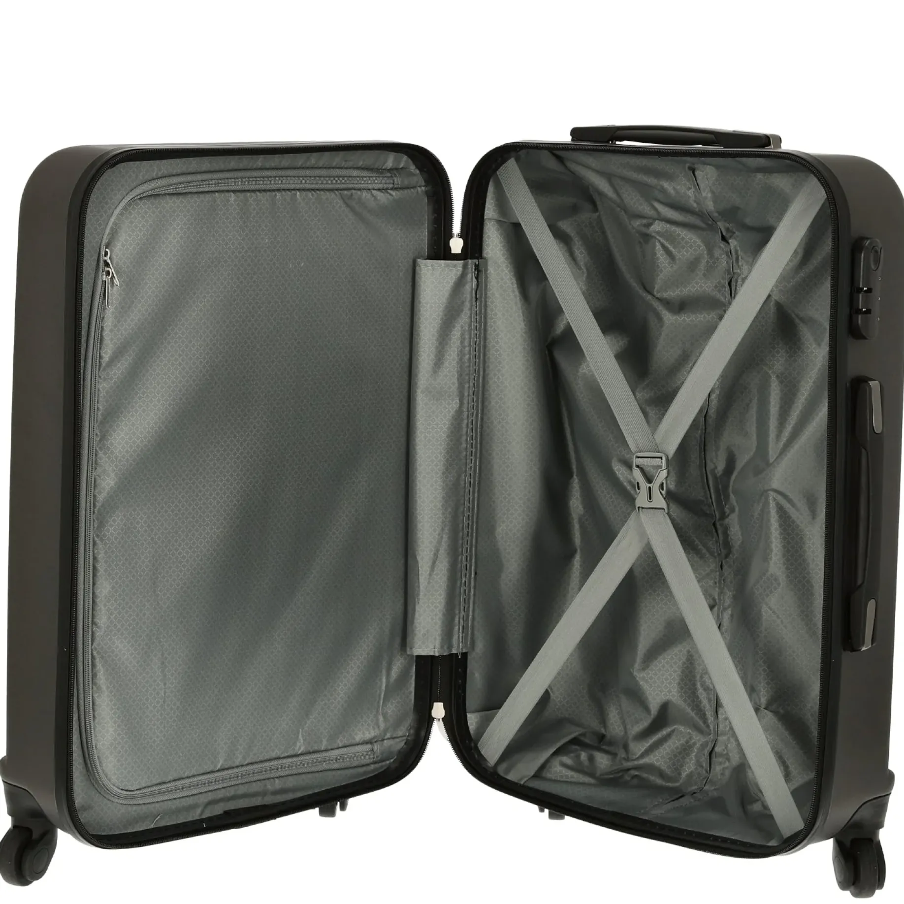 paklite Quick - 4-Rollen-Trolley M 64 cm (grau/anthrazit)